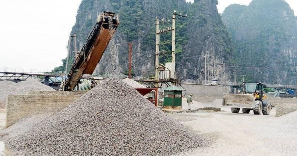 Vật liệu xây dựng tại Lào Cai: Gỡ khó trong khai thác & đảm bảo nguồn cung 1 Mỏ đá phục vụ vật liệu xây dựng tại Lào Cai